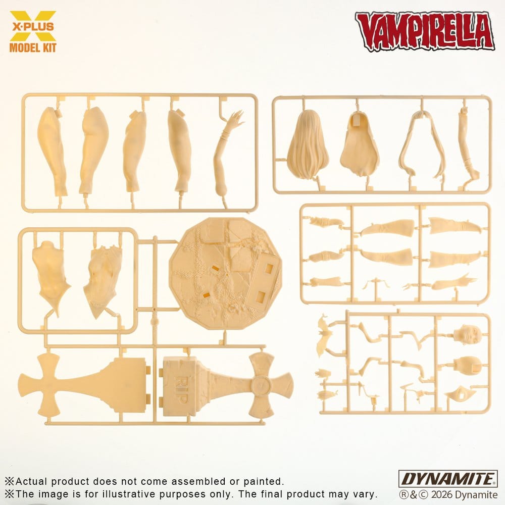 Vampirella Plastic Model Kit 1/8 Vampirella 22 cm (Reproduction) Image 2