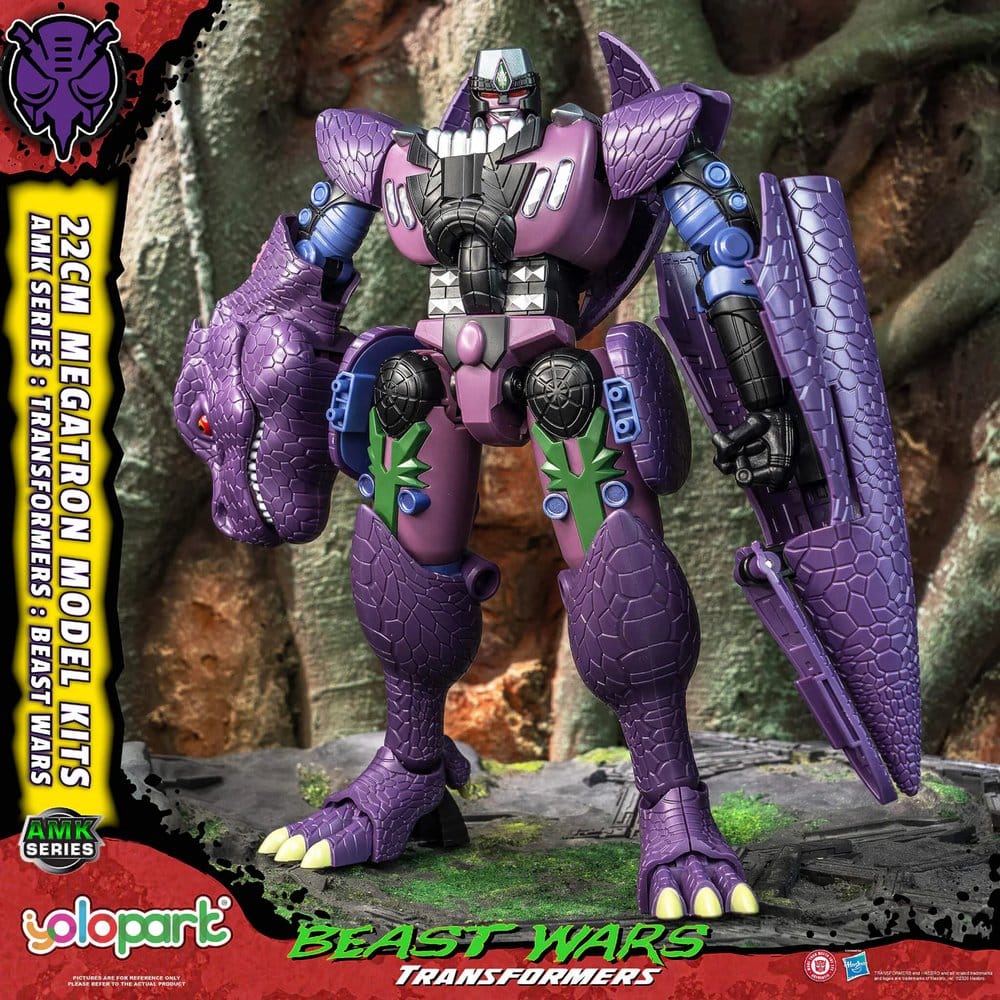 Transformers AMK Series Plastic Model Kit Beast Wars Megatron 22 cm Image 1