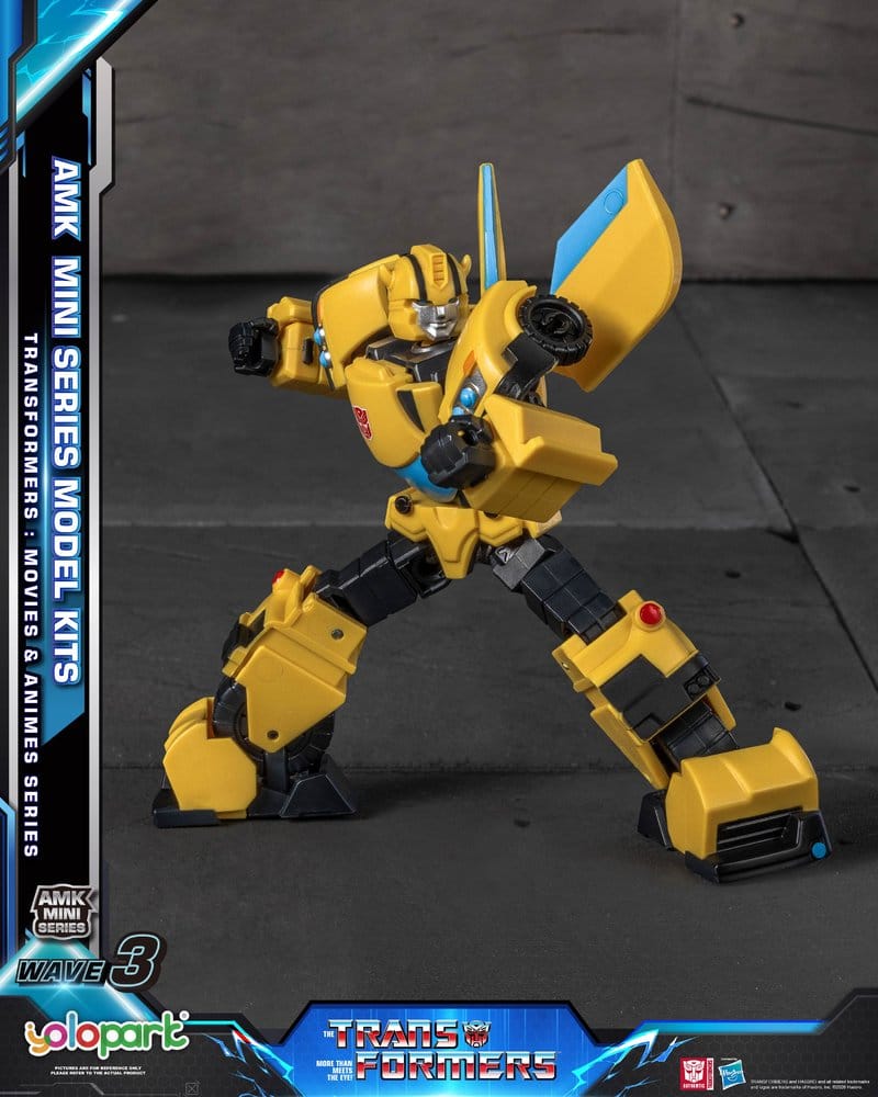Transformers Generation One AMK Mini Series Plastic Model Kit Wave 3 Bumblebee IDW 11 cm Image 2