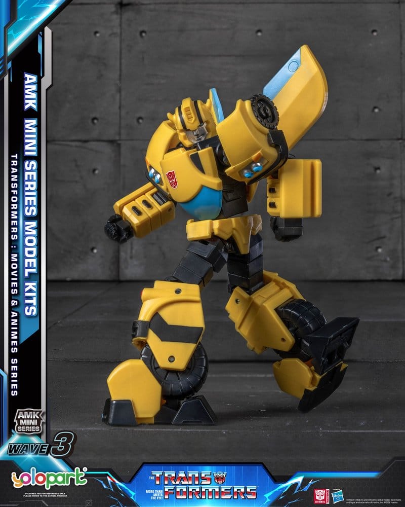 Transformers Generation One AMK Mini Series Plastic Model Kit Wave 3 Bumblebee IDW 11 cm Image 3