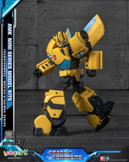 Transformers Generation One AMK Mini Series Plastic Model Kit Wave 3 Bumblebee IDW 11 cm Image 3