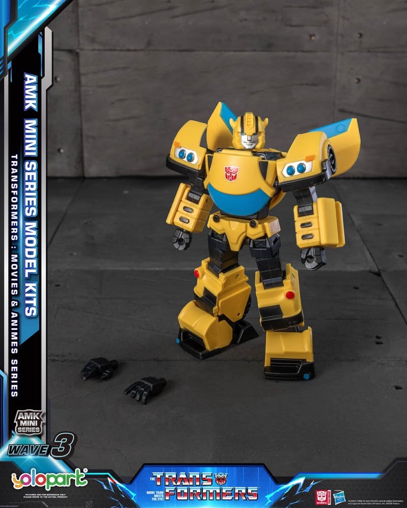 Transformers Generation One AMK Mini Series Plastic Model Kit Wave 3 Bumblebee IDW 11 cm Image 4