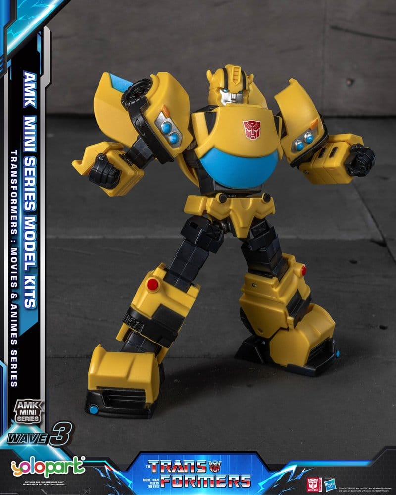 Transformers Generation One AMK Mini Series Plastic Model Kit Wave 3 Bumblebee IDW 11 cm Image 5