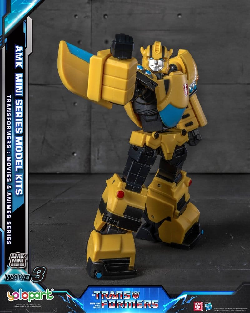 Transformers Generation One AMK Mini Series Plastic Model Kit Wave 3 Bumblebee IDW 11 cm Image 7