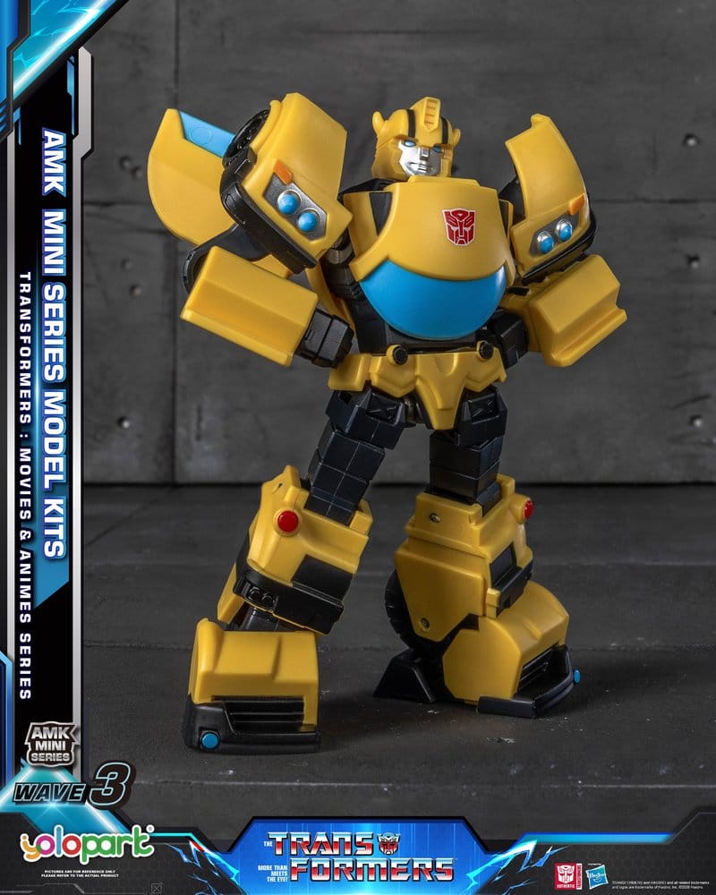 Transformers Generation One AMK Mini Series Plastic Model Kit Wave 3 Bumblebee IDW 11 cm Image 8