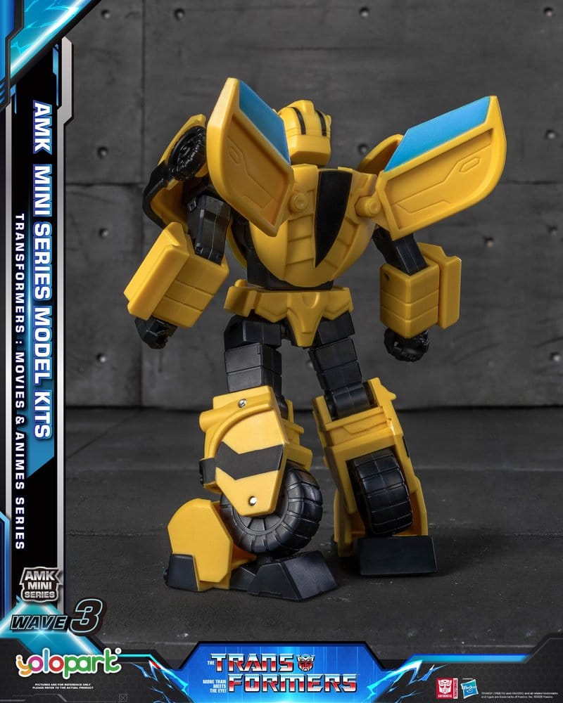 Transformers Generation One AMK Mini Series Plastic Model Kit Wave 3 Bumblebee IDW 11 cm Image 9