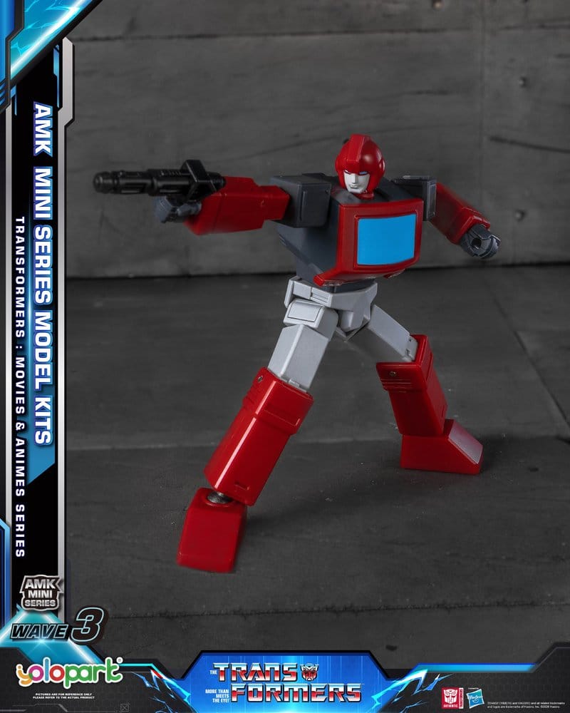 Transformers Generation One AMK Mini Series Plastic Model Kit Wave 3 Ironhide G1 11 cm Image 6