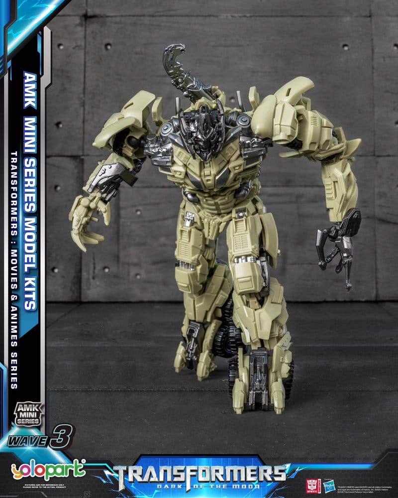 Transformers Generation One AMK Mini Series Plastic Model Kit Wave 3 Megatron TF 3 11 cm Image 3