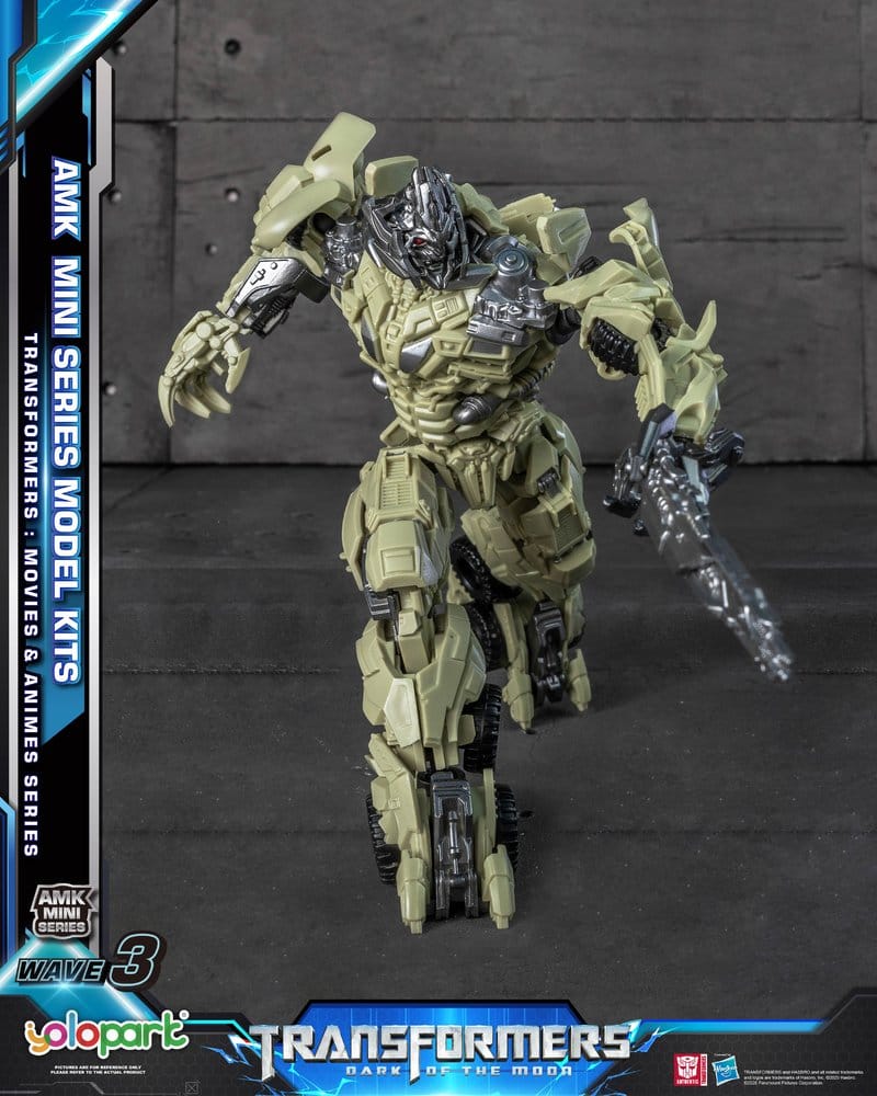 Transformers Generation One AMK Mini Series Plastic Model Kit Wave 3 Megatron TF 3 11 cm Image 6