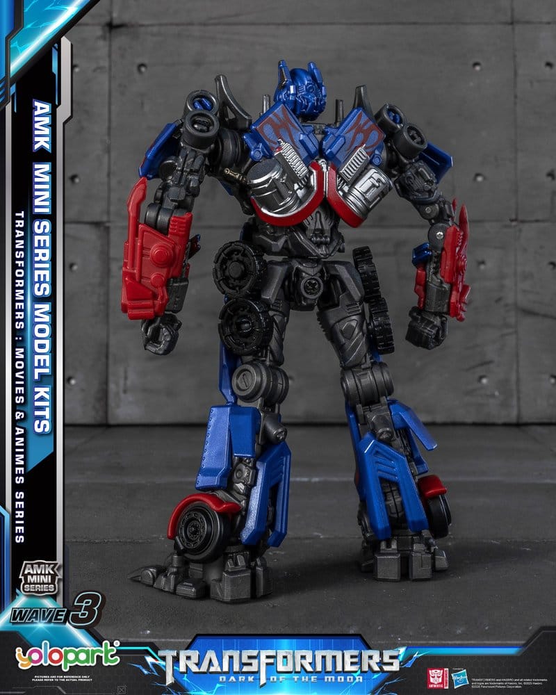 Transformers Generation One AMK Mini Series Plastic Model Kit Wave 3 Optimus Prime TF 3 11 cm Image 1