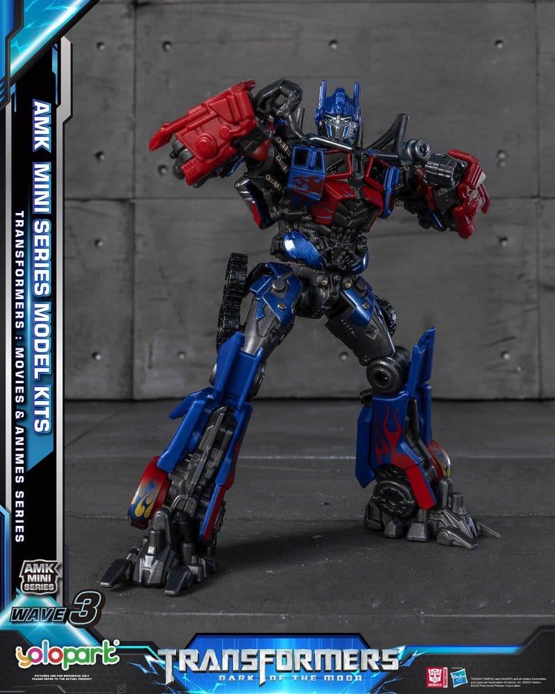Transformers Generation One AMK Mini Series Plastic Model Kit Wave 3 Optimus Prime TF 3 11 cm Image 3