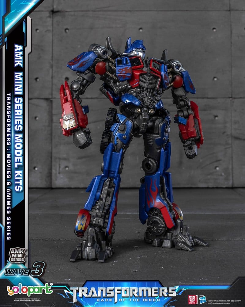 Transformers Generation One AMK Mini Series Plastic Model Kit Wave 3 Optimus Prime TF 3 11 cm Image 4