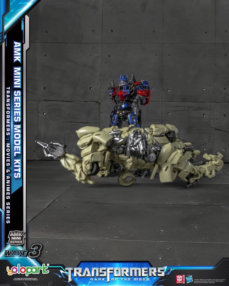 Transformers Generation One AMK Mini Series Plastic Model Kit Wave 3 Optimus Prime TF 3 11 cm Image 5