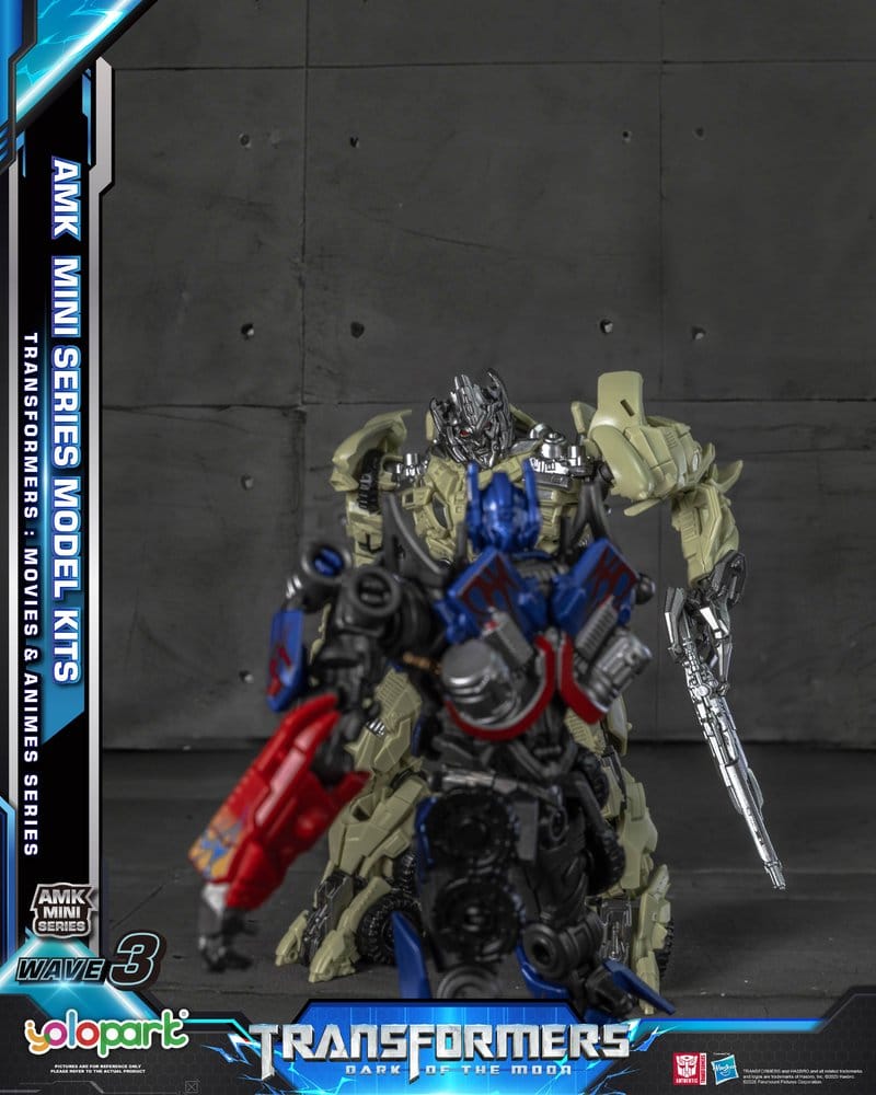 Transformers Generation One AMK Mini Series Plastic Model Kit Wave 3 Optimus Prime TF 3 11 cm Image 6