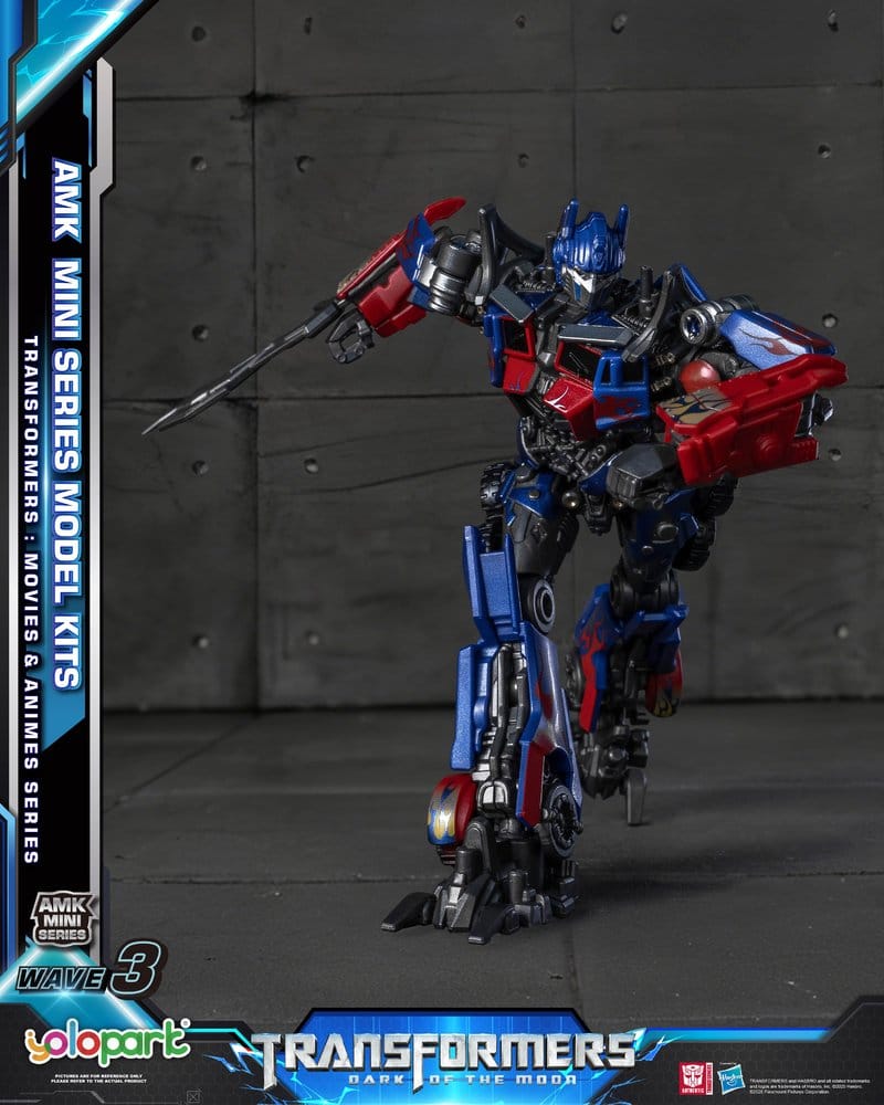 Transformers Generation One AMK Mini Series Plastic Model Kit Wave 3 Optimus Prime TF 3 11 cm Image 7