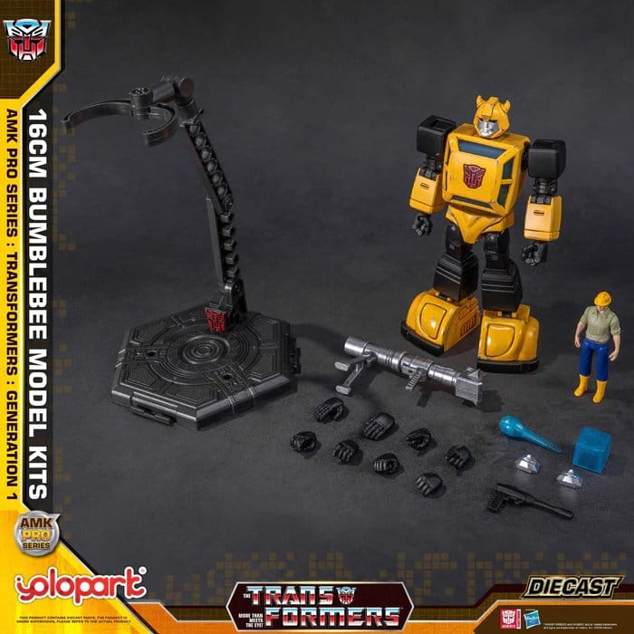 Transformers: Generation One AMK PRO Series Plastic Model Kit Bumblebee 16 cm Image 3