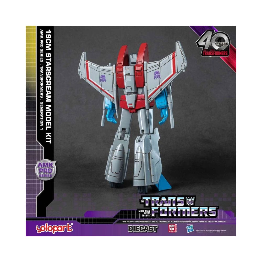 Transformers: Generation One AMK Pro Series Model Kit Starscream 19 cm Image 3