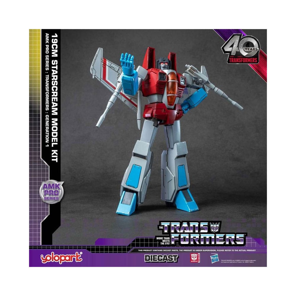 Transformers: Generation One AMK Pro Series Model Kit Starscream 19 cm Image 5