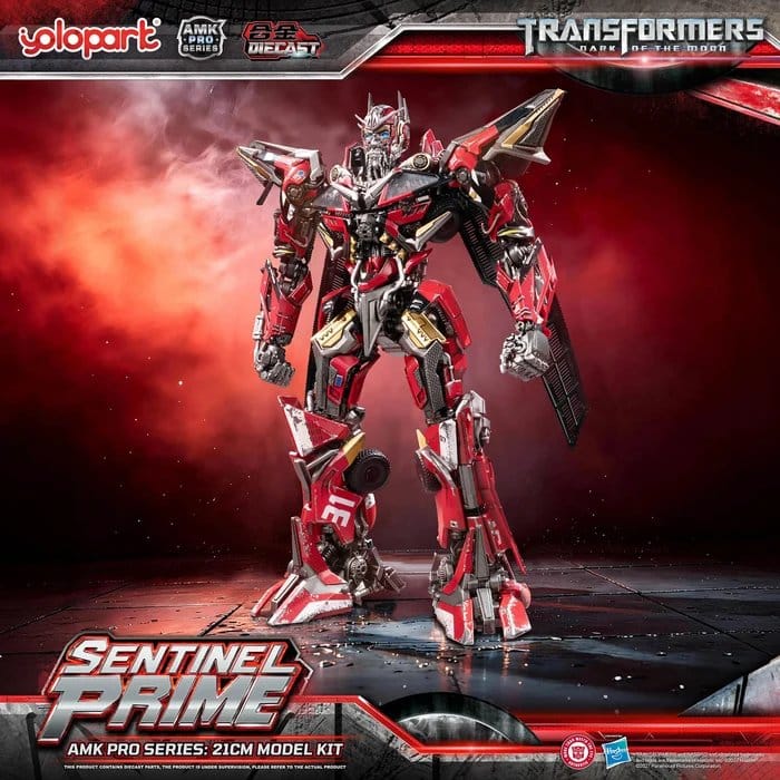 Transformers: Dark of the Moon AMK PRO Series Plastic Model Kit Sentinel Prime 21 cm Image 3