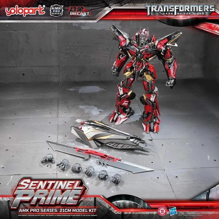 Transformers: Dark of the Moon AMK PRO Series Plastic Model Kit Sentinel Prime 21 cm Image 5