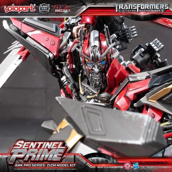 Transformers: Dark of the Moon AMK PRO Series Plastic Model Kit Sentinel Prime 21 cm Image 8