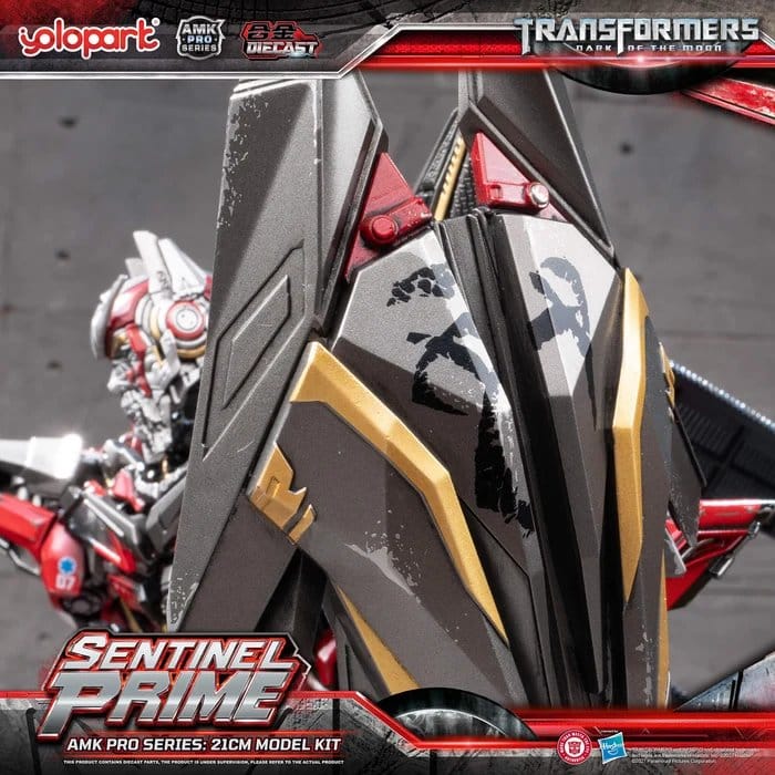 Transformers: Dark of the Moon AMK PRO Series Plastic Model Kit Sentinel Prime 21 cm Image 9