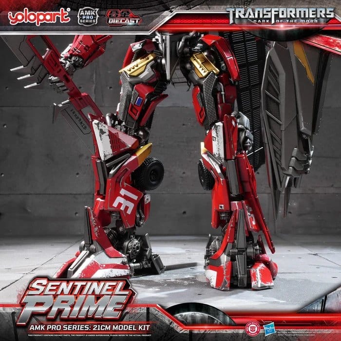 Transformers: Dark of the Moon AMK PRO Series Plastic Model Kit Sentinel Prime 21 cm Image 11
