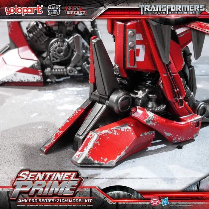 Transformers: Dark of the Moon AMK PRO Series Plastic Model Kit Sentinel Prime 21 cm Image 12