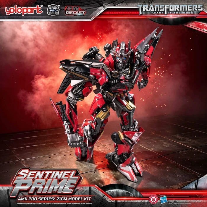 Transformers: Dark of the Moon AMK PRO Series Plastic Model Kit Sentinel Prime 21 cm Image 15