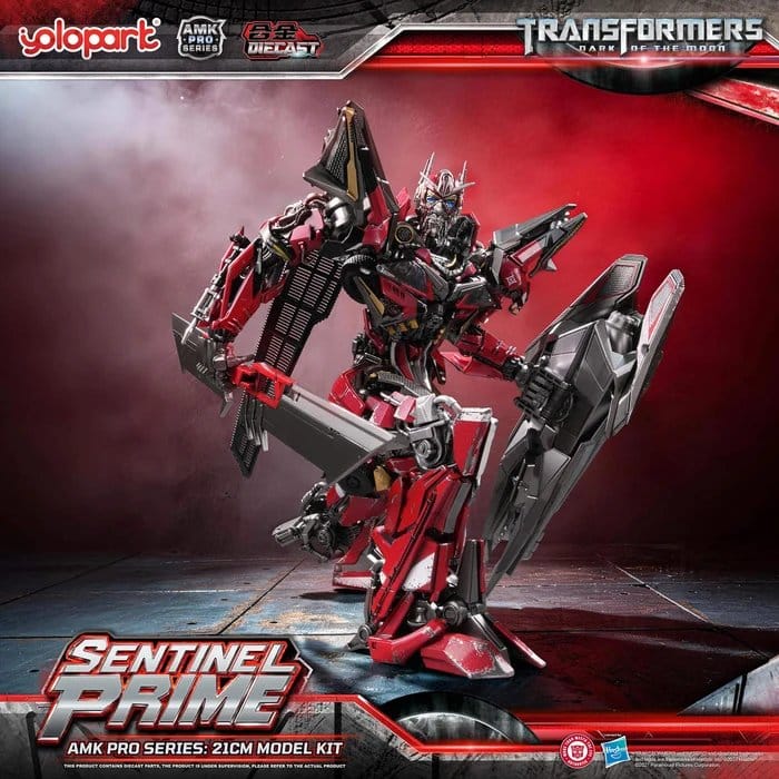 Transformers: Dark of the Moon AMK PRO Series Plastic Model Kit Sentinel Prime 21 cm Image 18