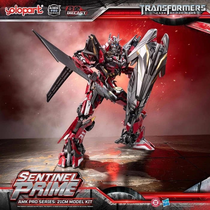 Transformers: Dark of the Moon AMK PRO Series Plastic Model Kit Sentinel Prime 21 cm Image 20
