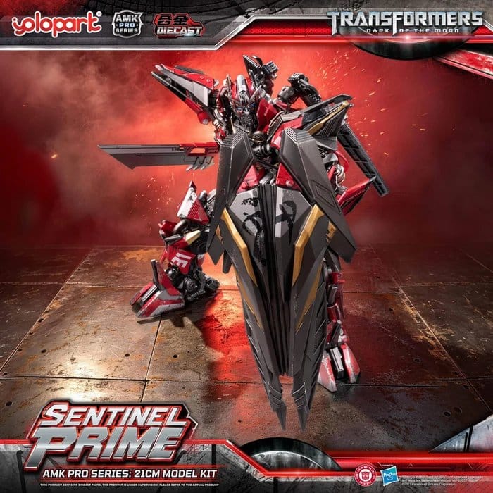 Transformers: Dark of the Moon AMK PRO Series Plastic Model Kit Sentinel Prime 21 cm Image 21