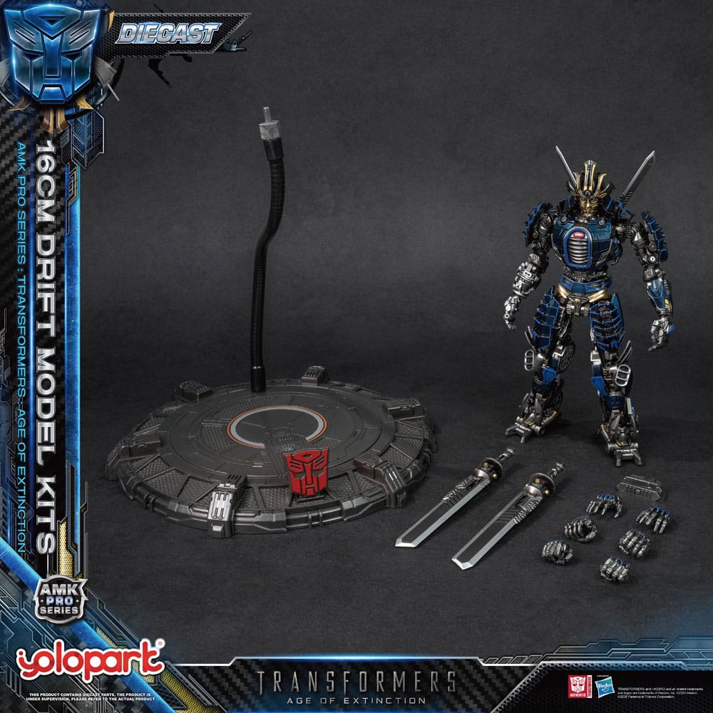 Transformers: Ära des Untergangs AMK Pro Series Model Kit Drift 16 cm Image 5