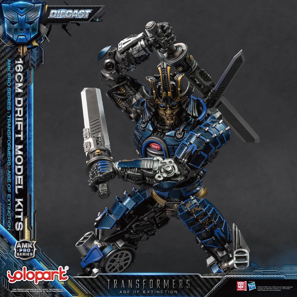 Transformers: Ära des Untergangs AMK Pro Series Model Kit Drift 16 cm Image 9