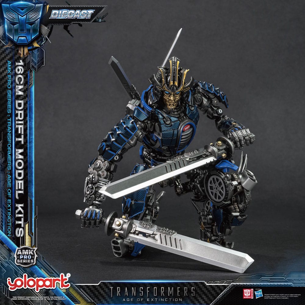 Transformers: Ära des Untergangs AMK Pro Series Model Kit Drift 16 cm Image 12