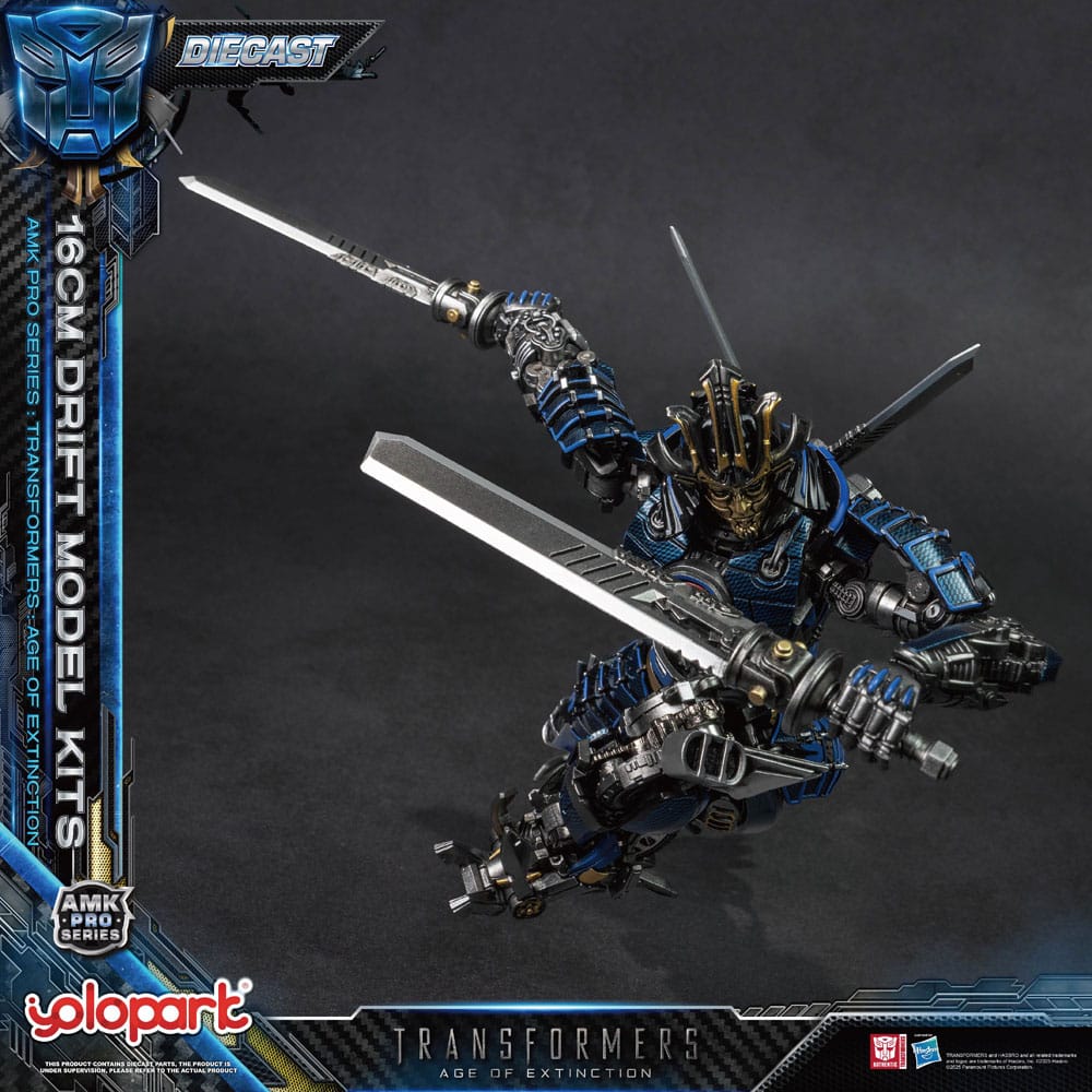 Transformers: Ära des Untergangs AMK Pro Series Model Kit Drift 16 cm Image 14