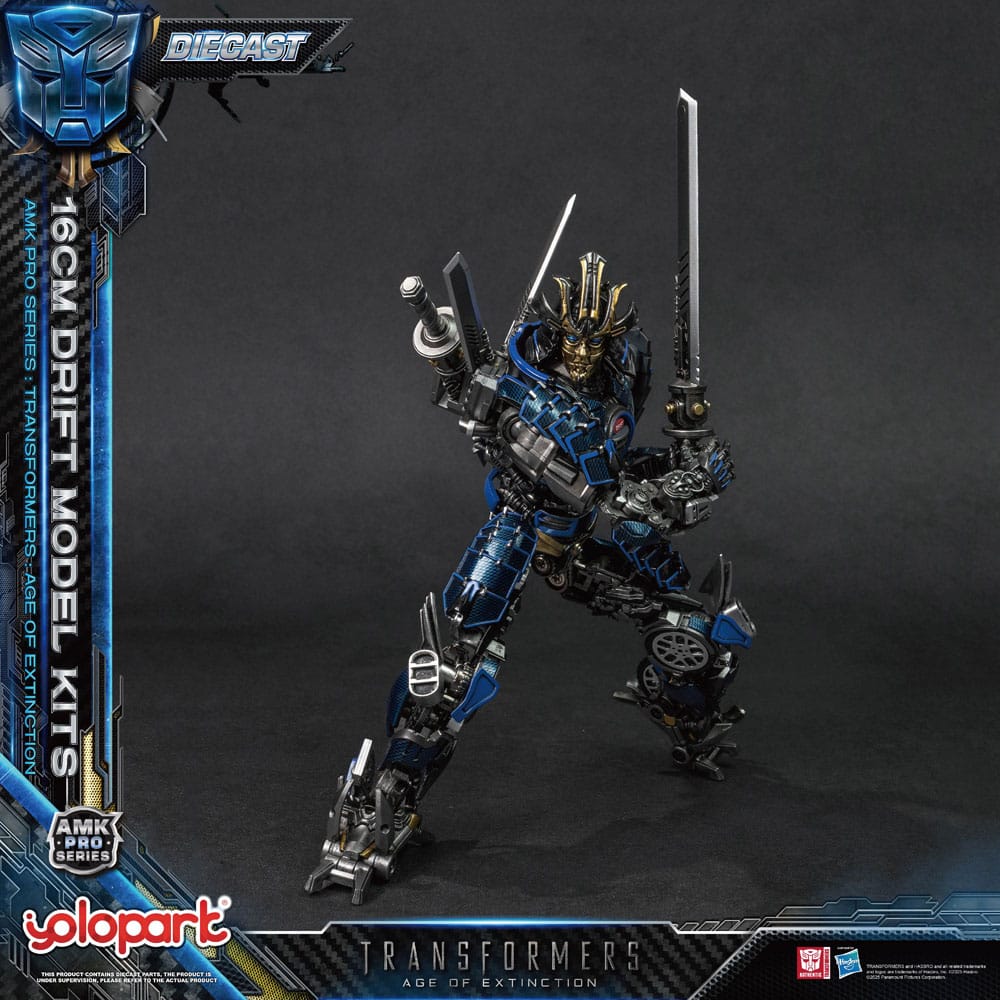 Transformers: Ära des Untergangs AMK Pro Series Model Kit Drift 16 cm Image 15