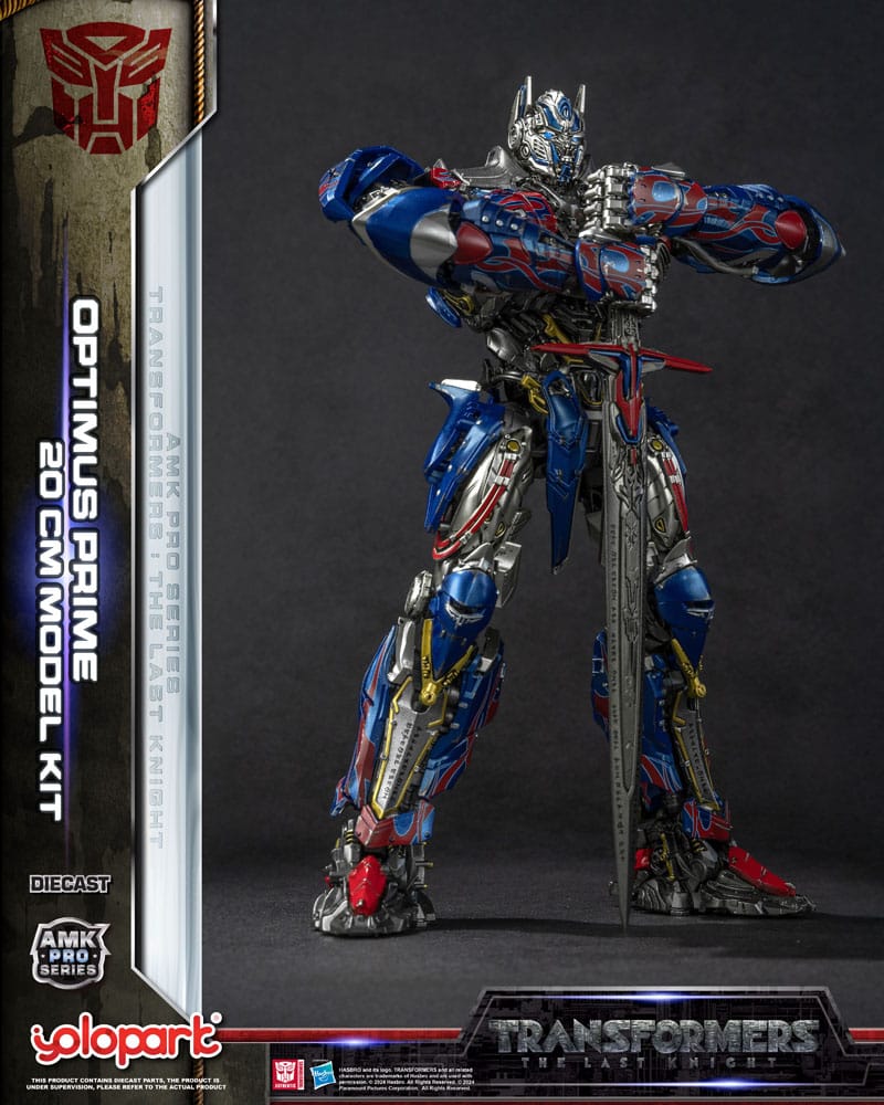 Transformers: The Last Knight AMK Pro Series Plastic Model Kit Optimus Prime (Oversea Version) 20 cm Image 5