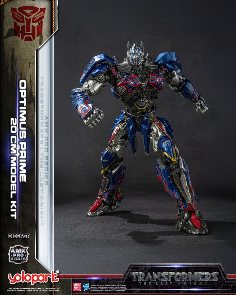 Transformers: The Last Knight AMK Pro Series Plastic Model Kit Optimus Prime (Oversea Version) 20 cm Image 7