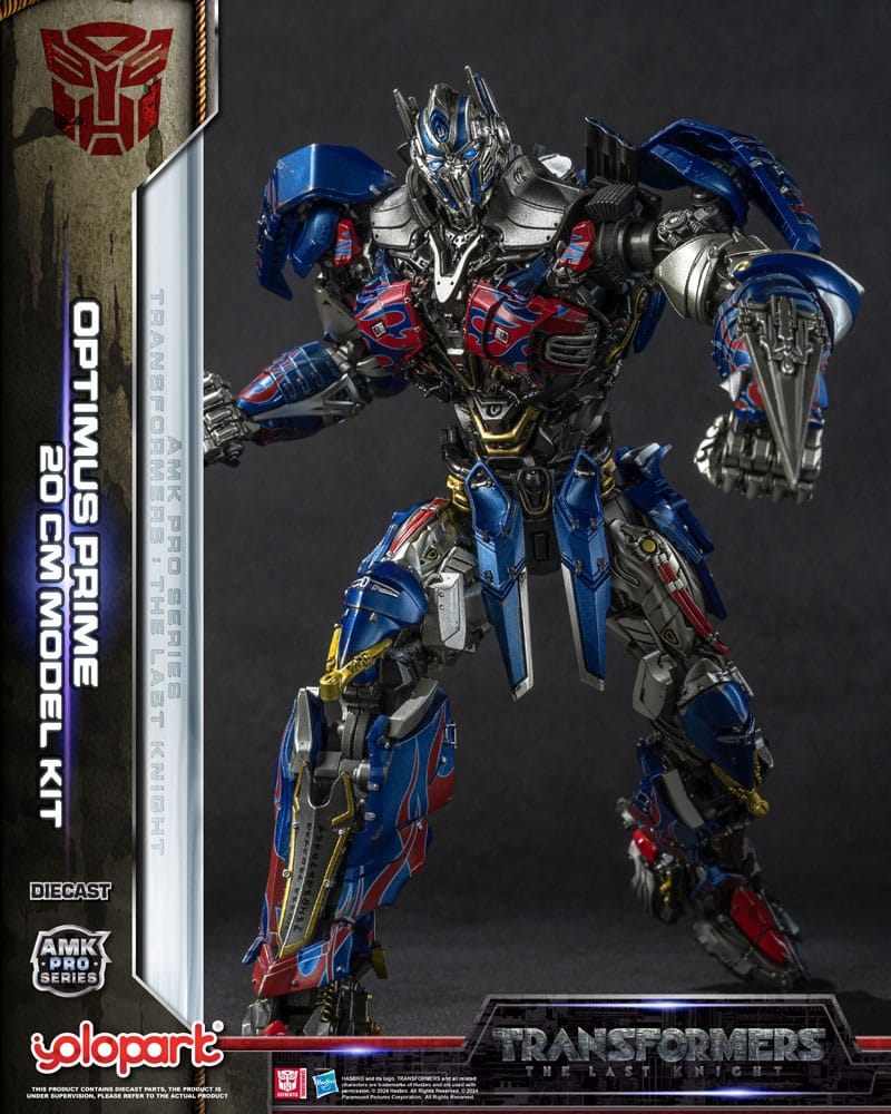 Transformers: The Last Knight AMK Pro Series Plastic Model Kit Optimus Prime (Oversea Version) 20 cm Image 10