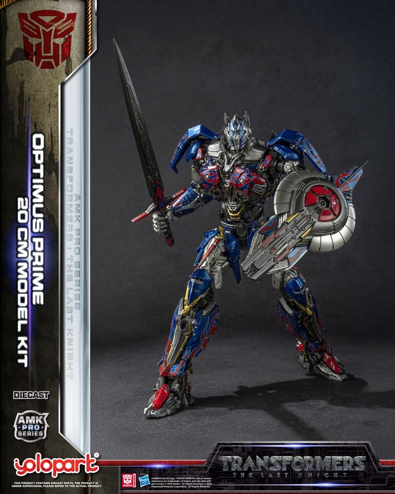 Transformers: The Last Knight AMK Pro Series Plastic Model Kit Optimus Prime (Oversea Version) 20 cm Image 11