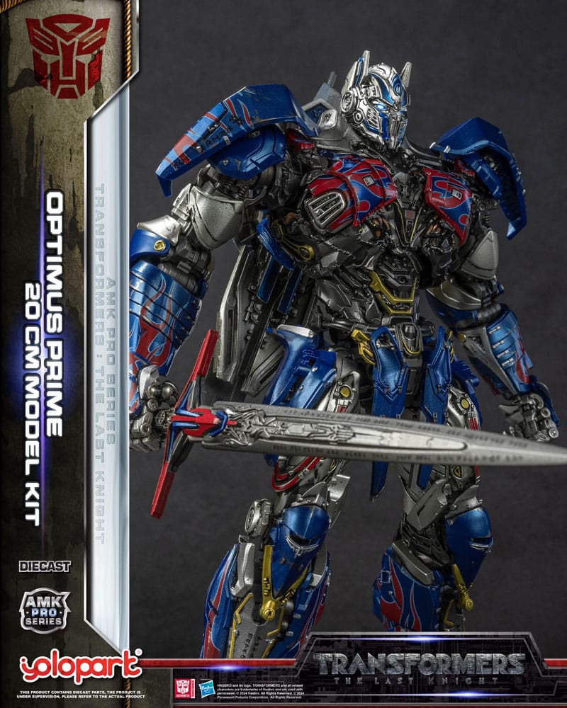 Transformers: The Last Knight AMK Pro Series Plastic Model Kit Optimus Prime (Oversea Version) 20 cm Image 12