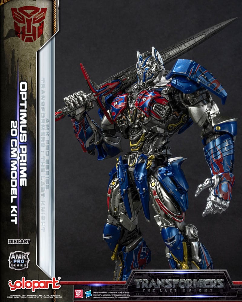 Transformers: The Last Knight AMK Pro Series Plastic Model Kit Optimus Prime (Oversea Version) 20 cm Image 14