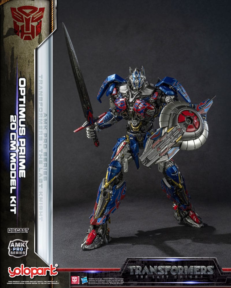 Transformers: The Last Knight AMK Pro Series Plastic Model Kit Optimus Prime (Oversea Version) 20 cm Image 15