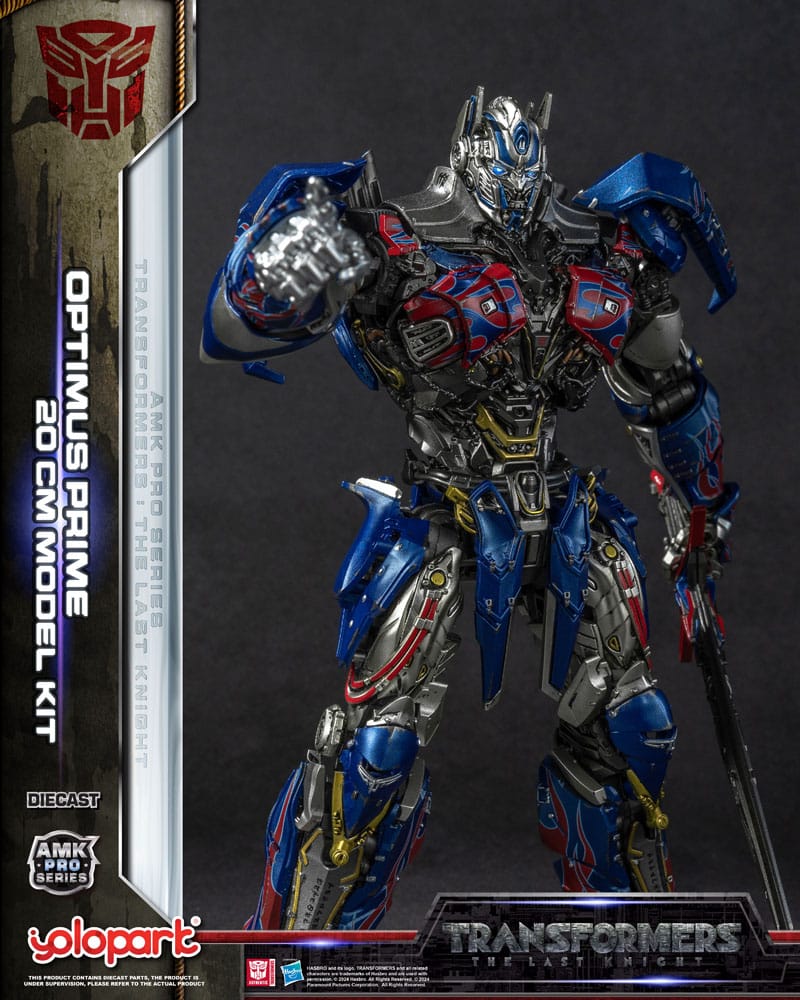 Transformers: The Last Knight AMK Pro Series Plastic Model Kit Optimus Prime (Oversea Version) 20 cm Image 16