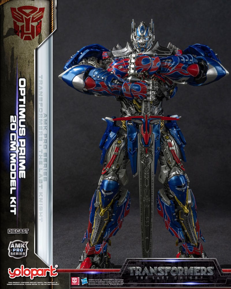 Transformers: The Last Knight AMK Pro Series Plastic Model Kit Optimus Prime (Oversea Version) 20 cm Image 18