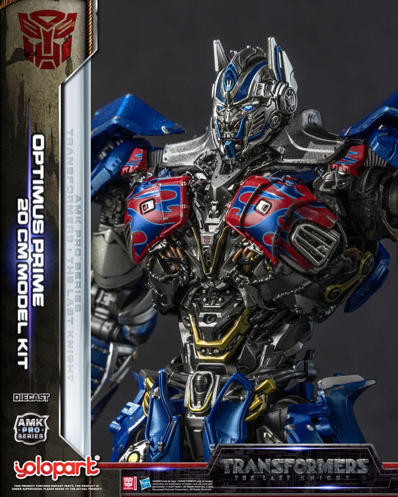 Transformers: The Last Knight AMK Pro Series Plastic Model Kit Optimus Prime (Oversea Version) 20 cm Image 19