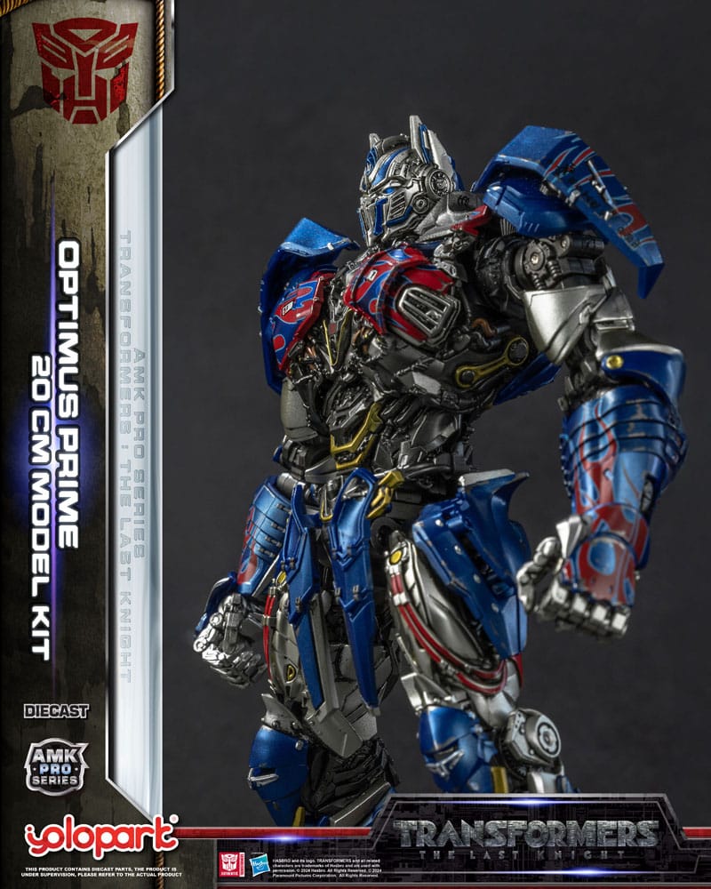 Transformers: The Last Knight AMK Pro Series Plastic Model Kit Optimus Prime (Oversea Version) 20 cm Image 20