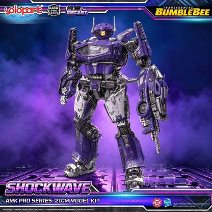 Transformers: Bumblebee the Movie AMK PRO Series Plastic Model Kit Shockwave 21 cm Image 1