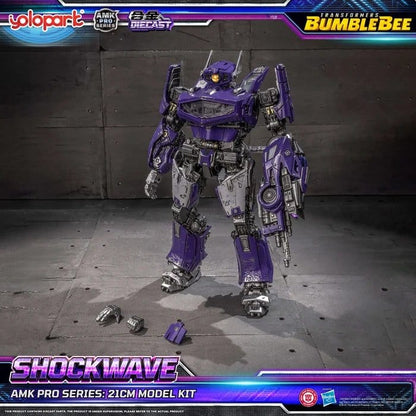 Transformers: Bumblebee the Movie AMK PRO Series Plastic Model Kit Shockwave 21 cm Image 15
